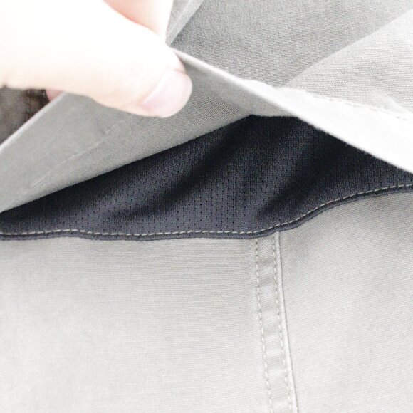 prAna Jacket Womens Small Hooded Green Cristos Parka Coat Organic Cotton Stretch - Picture 8 of 16